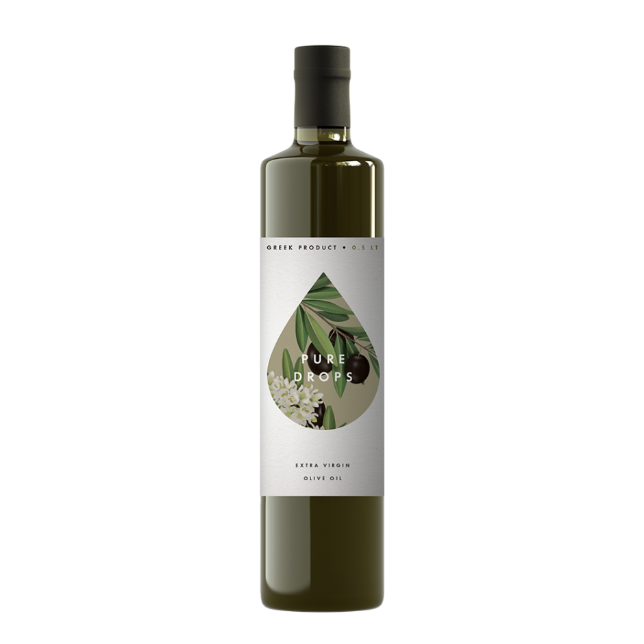 Pure Drops Extra Virgin Olive Oil 500ml